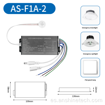 Controlador de emergencia LED con potencia de emergencia de 3 ~ 5 W